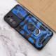 Ударостійкий чохол Camshield Serge Ring Camo для Samsung Galaxy M23 5G / M13 4G Синій / Army Blue