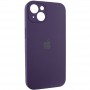 Чохол Silicone Case Full Camera Protective (AA) для Apple iPhone 14 (6.1") Фіолетовий / Elderberry / PVH