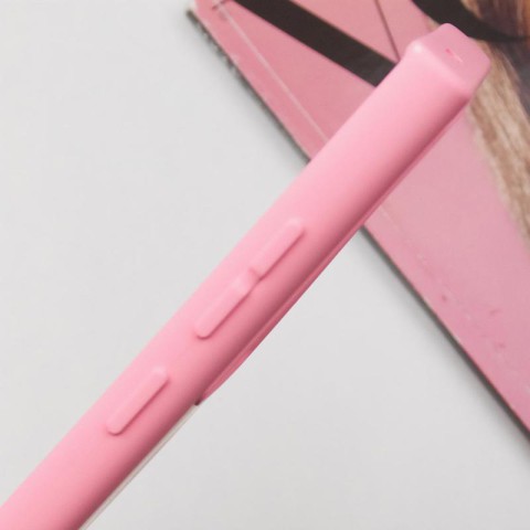 Чохол TPU GETMAN Liquid Silk Full Camera для Samsung Galaxy S24 Ultra Рожевий / Pink