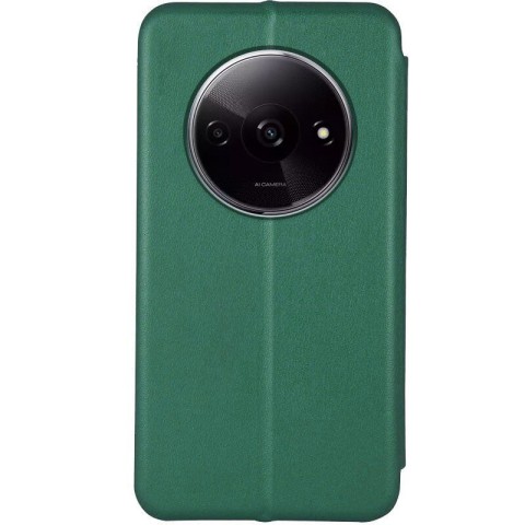 Шкіряний чохол-книжка Classy для Xiaomi Redmi A3 Зелений