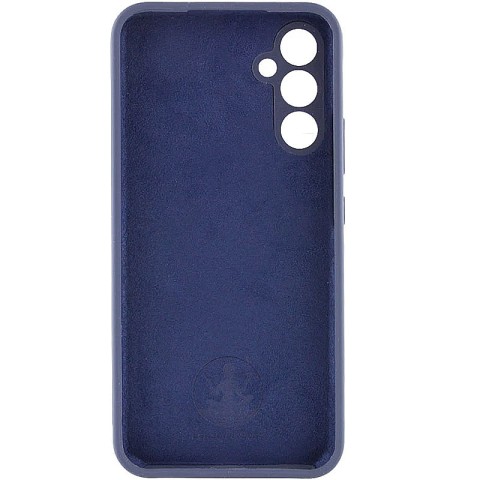 Чохол Silicone Cover Lakshmi Full Camera (AA) with logo для Samsung Galaxy A56 5G Синій / Midnight blue