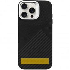 TPU чохол Pixel Craft with MagSafe для Apple iPhone 16 (6.1") Graphite Flow