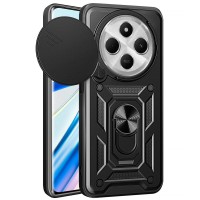 Чохол Ummi Camshield Serge Ring для Xiaomi Redmi 14C / A4 / Poco C75 / M7 5G Чорний / Black