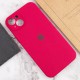 Чохол Silicone Case Full Camera Protective (AA) для Apple iPhone 15 (6.1") Червоний / Rose Red