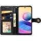 Шкіряний чохол-книжка GETMAN Gallant (PU) для Xiaomi Redmi 14C / Poco C75 Чорний