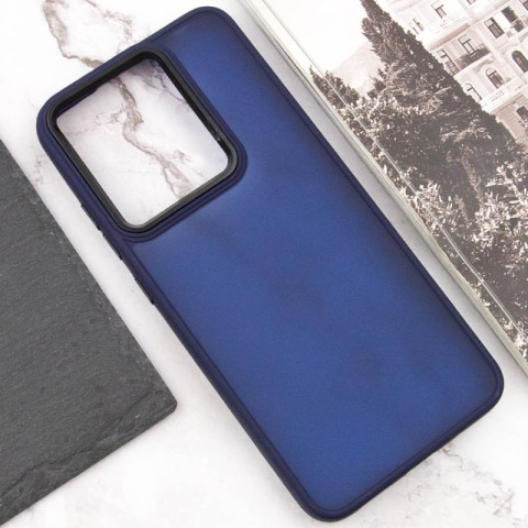 Чохол TPU+PC Lyon Frosted для Infinix Smart 9 4G / Hot 50i Navy Blue