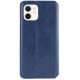 Шкіряний чохол-книжка GETMAN Cubic (PU) для Apple iPhone 11 (6.1") Синій Шкіряний чохол-книжка GETMAN Cubic (PU) для Apple iPhone 11 (6.1") Синій