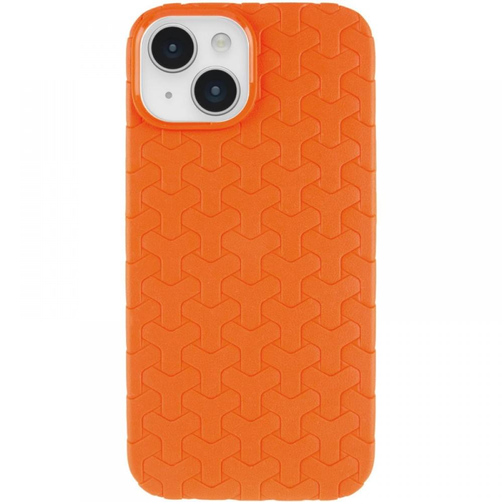 Чохол TPU Weaving для Apple iPhone 12 Pro / 12 (6.1") Orange