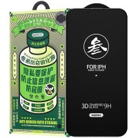 Захисне скло Remax 3D Privacy (GL-27) для Apple iPhone 13 / 13 Pro / 14 / 16e (6.1") Чорний