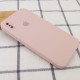 Чохол Silicone Case Square Full Camera Protective (AA) для Apple iPhone XS / X (5.8") Рожевий / Pink Sand
