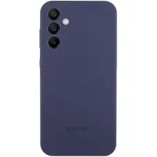 Чохол Silicone Cover Lakshmi Full Camera (AAA) with Logo для Samsung Galaxy S25 Edge Темно-синій / Midnight blue