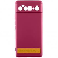 Чохол TPU GETMAN Liquid Silk Full Camera для Google Pixel 10 Pro Бордовий / Marsala