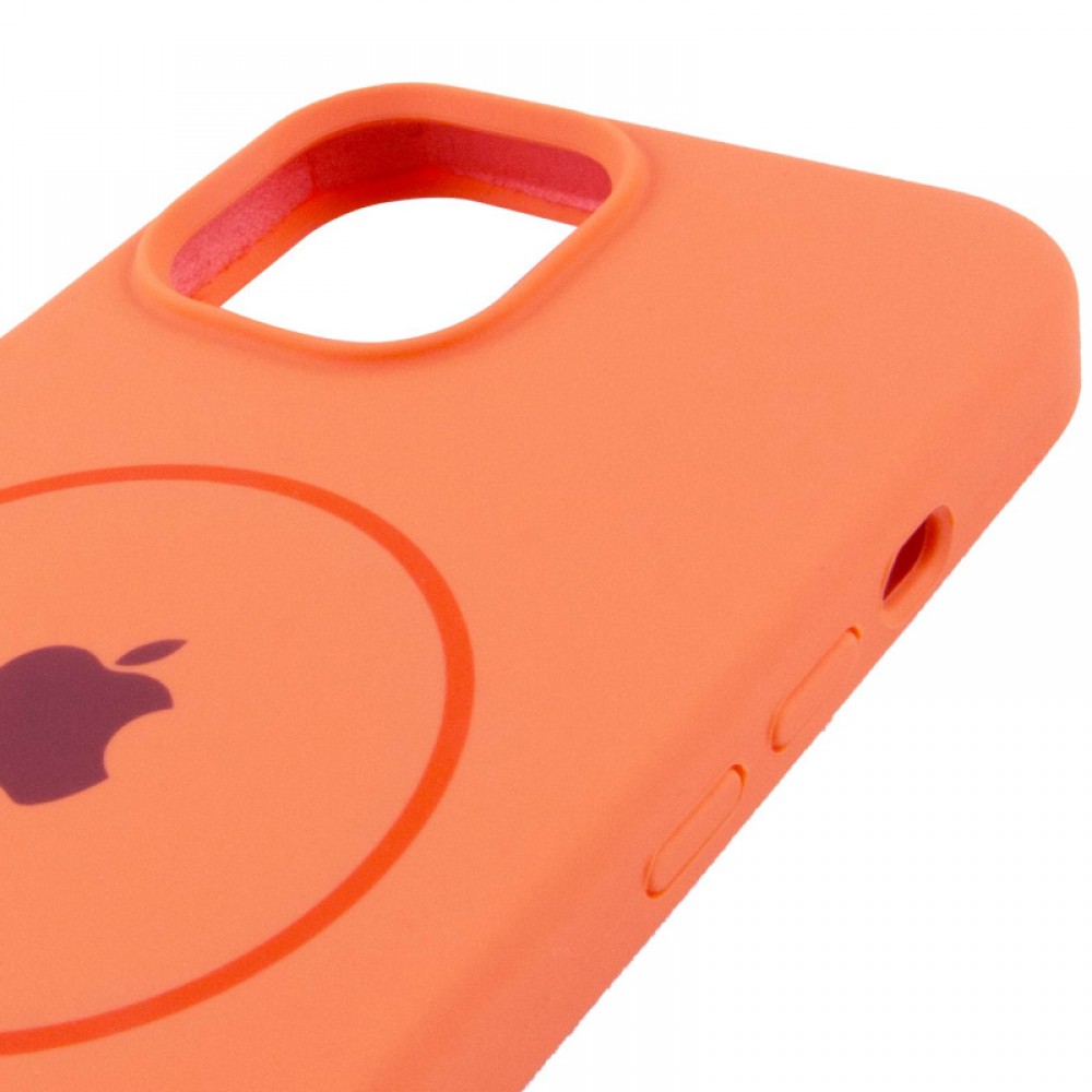 Чехол Silicone Case Full Protective (AA) with MagSafe для Apple iPhone 15 (6.1")