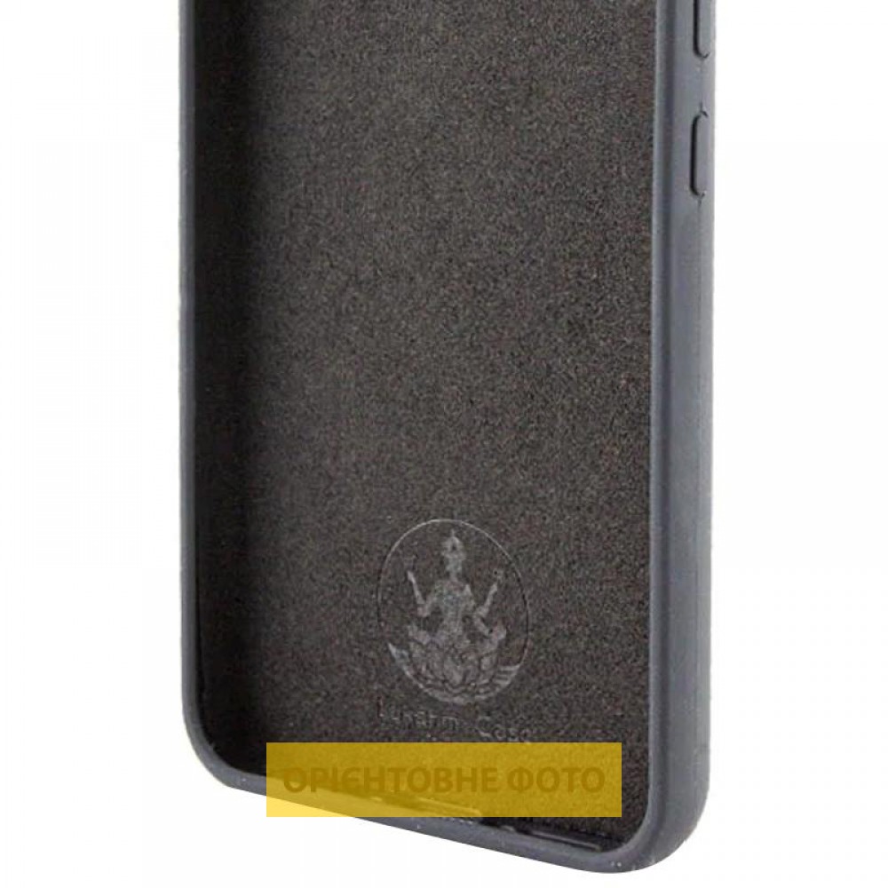 Чохол Silicone Cover Lakshmi Full Camera (AAA) для Xiaomi Poco M7 Pro 5G Чорний / Black