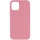 Чохол Silicone Case Full Protective (AA) NO LOGO для Apple iPhone 15 Plus (6.7") Рожевий / Light pink