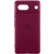 Чохол Silicone Cover Lakshmi Full Camera (AAA) with Logo для Google Pixel 7a Бордовий / Plum