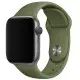 Силіконовий ремінець для Apple Watch Sport Band 38/40/41/42mm(ser.10) (S/M & M/L) 3pcs Зелений / Olive