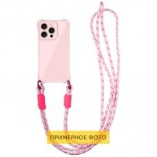 Чехол TPU CrossBody with straps для Apple iPhone 16e (6.1")