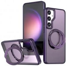 Чохол TPU+PC Aura Fold для Samsung Galaxy S24 FE Purple