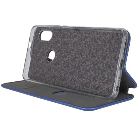 Шкіряний чохол-книжка Classy для Xiaomi Redmi Note 5 Pro / Note 5 (DC) Синій