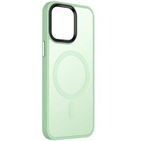 Чохол Ummi Colorful with MagSafe для Apple iPhone 14 (6.1") М'ятний / Matcha Green
