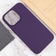 Чохол Silicone Case Full Protective (AA) NO LOGO для Apple iPhone 15 Pro (6.1") Фіолетовий / Elderberry