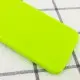 Чохол Silicone Case Square Full Camera Protective (AA) NOLOGO для Apple iPhone 11 Pro Max (6.5") Салатовий / Neon green