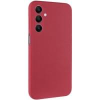 Чохол TPU GETMAN Liquid Silk Full Camera для ZTE Blade A56 Червоний / Dark Red