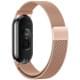 Ремінець Milanese Loop New Design для Xiaomi Mi Band 8/9/10 Rose Pink
