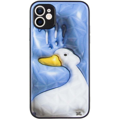 TPU+PC чохол Prisma Fluffie для Apple iPhone 11 (6.1") WTF