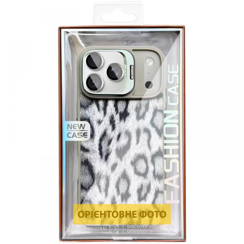 Чохол TPU+PC Wild Leopard with MagSafe and Lens для Apple iPhone 17 Air (6.5") Grey