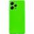 Чохол TPU GETMAN Liquid Silk Full Camera для Xiaomi Redmi 12 Салатовий / Neon Green