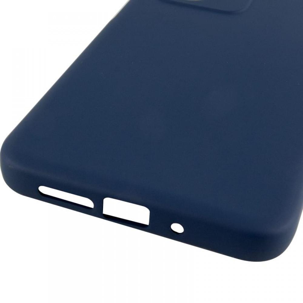 Чохол TPU GETMAN Liquid Silk Full Camera для Xiaomi Redmi 15 (EU) Синій / Midnight Blue