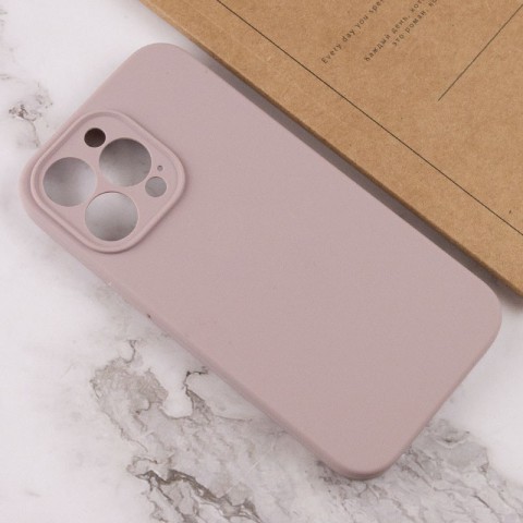 Чохол Silicone Case Full Camera Protective (AA) NO LOGO для Apple iPhone 16 Pro Max (6.9") Сірий / Lavender