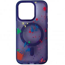 Чохол TPU+PC Flush with MagSafe для Apple iPhone 12 Pro Max (6.7") Dark purple