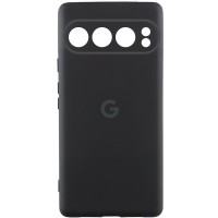 Чохол Silicone Cover Lakshmi Full Camera (AAA) with Logo для Google Pixel 9 Pro XL Чорний / Black