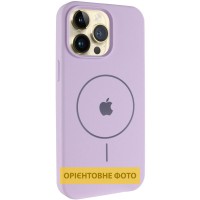 Чохол Silicone Case Full Protective (AA) V2 with MagSafe для Apple iPhone 16e (6.1") Бузковий / Lilac
