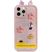 Чохол TPU Toys Case with Ears для Xiaomi Redmi A3 Light Pink