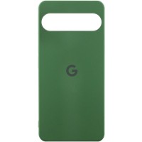 Чохол Silicone Cover Lakshmi (AA) with logo для Google Pixel 9 / 9 Pro Зелений / Dark green