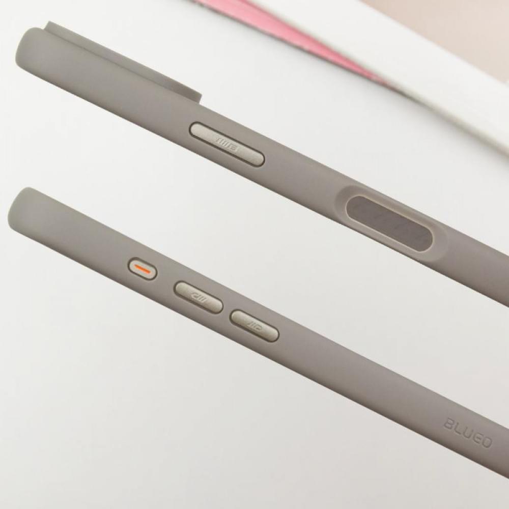 TPU+PC чохол Blueo Skin Friendly Frosted with MagSafe для Apple iPhone 16 Pro Max (6.9") Сірий