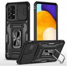Ударостійкий чохол Camshield Army Ring для Samsung Galaxy A33 5G Чорний / Black