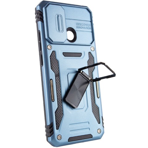 Ударостійкий чохол Camshield Army Ring для Xiaomi Redmi 9C / 10A Блакитний / Light Blue
