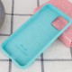 Чохол Silicone Case Full Protective (AA) для Apple iPhone 11 Pro (5.8") Бірюзовий / Marine Green