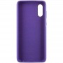 Чохол Silicone Cover Full Protective (AA) для Samsung Galaxy A02 Фіолетовий / Purple