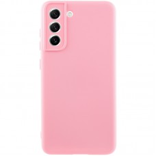 Чохол Silicone Cover Lakshmi Full Camera (AA) для Samsung Galaxy S21 FE Рожевий / Pink