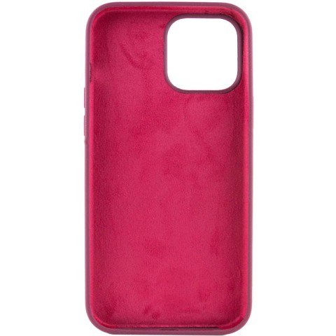 Чохол Silicone Case Full Protective (AA) NO LOGO для Apple iPhone 12 Pro Max (6.7") Бордовий / Plum