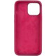 Чохол Silicone Case Full Protective (AA) NO LOGO для Apple iPhone 12 Pro Max (6.7") Бордовий / Plum