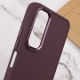 TPU чохол Bonbon Metal Style для Samsung Galaxy A05s Бордовий / Plum