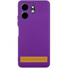 Чохол TPU GETMAN Liquid Silk Full Camera для Xiaomi Redmi 15C (EU) Фіолетовий / Purple