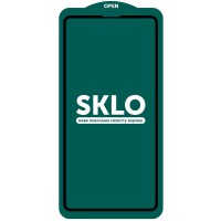 Захисне скло SKLO 5D (тех.пак) для Apple iPhone 15 Pro (6.1") Чорний